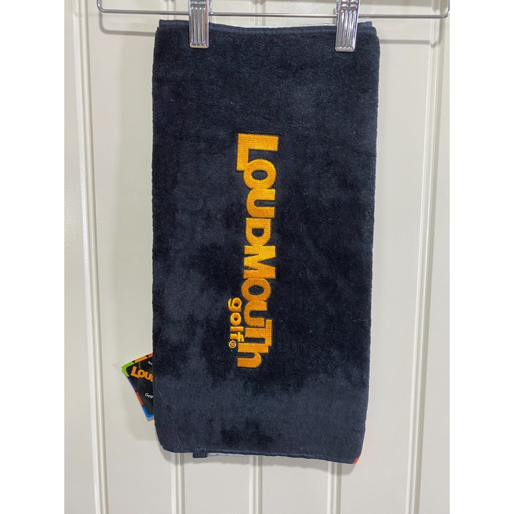 Loudmouth Golf Towel - Stand Out! Be Loud!  -Brand New with Tags